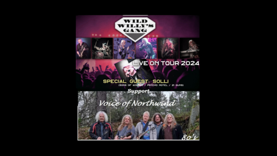 Wild Willy's Gang - Live on tour 2024